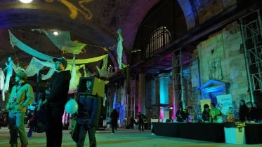 Halloween at Michigan Central Station